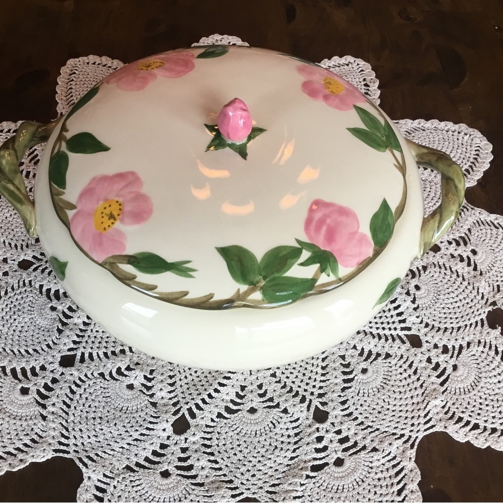 Franciscan Desert Rose Serving Dish with Lid